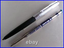 Montblanc 186 Lever Ballpoint Pen Sterling Silver 925 Cap