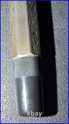 Montblanc 1992 Sterling Silver Lorenzo De Medici LE Fountain Pen 0608/4810