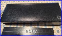 Montblanc 925 sterling silver & gold pen w pop-off top superb condition NOS VHF