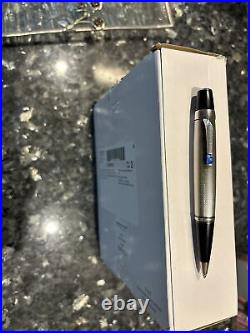 Montblanc A Sterling Silver And Black Resin Ballpoint Pen, Circa 2005
