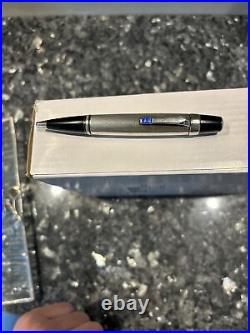 Montblanc A Sterling Silver And Black Resin Ballpoint Pen, Circa 2005