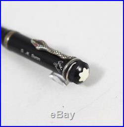 Montblanc Agatha Christie Sterling Silver Ballpoint Pen UNUSED but ENGRAVED