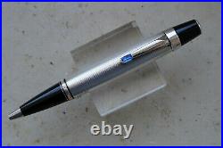 Montblanc BOHEME Sterling Silver BLUE stone Ballpoint pen Perfect