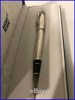 Montblanc Boheme Arabesque Azur Rollerball Pen Sterling Silver NEAR NEW RRP $357