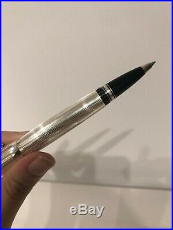 Montblanc Boheme Arabesque Azur Rollerball Pen Sterling Silver NEAR NEW RRP $357