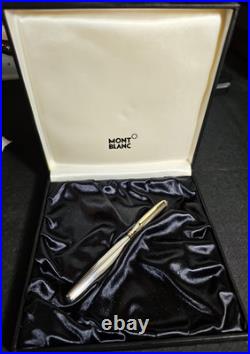 Montblanc Classic 163 Rollerball Pen SOLID 925 Sterling Silver Pinstripe Germany