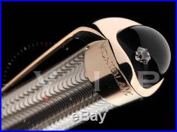 Montblanc Etoile Eternelle Sterling Silver & Diamond Rollerball Pen Stylo Roller