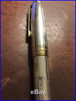 Montblanc Fountain Pen LeGrand Sterling Silver MB1468 Montblanc Serviced