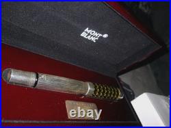 Montblanc JP MORGAN/J. P. Pierpont Fountain Pen M Sterling Silver 4810 18K New