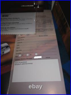 Montblanc JP MORGAN/J. P. Pierpont Fountain Pen M Sterling Silver 4810 18K New