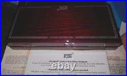 Montblanc JP MORGAN/J. P. Pierpont Fountain Pen M Sterling Silver 4810 18K New