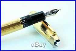 Montblanc MEISTERSTÜCK 146 LeGrand 925 Sterling SILVER Gold VERMEIL fountain pen