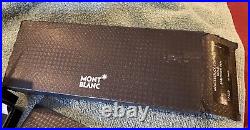 Montblanc Meisterstruck Sterling Ballpoint Pen With Box, Book, Cloth, Refills