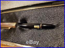 Montblanc Meisterstuck 144DS Solitaire Doue, 925ag Cap, M. 18k Nib (Never used)