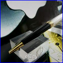 Montblanc Meisterstuck 164 Solitaire Doue Sterling Silver Ballpoint Pen Mint