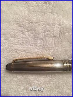 Montblanc Meisterstuck BallPoint Pen Doue Sterling Silver 17329