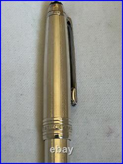 Montblanc Meisterstuck Classic 163 Sterling Silver Rollerball Pen-Mint