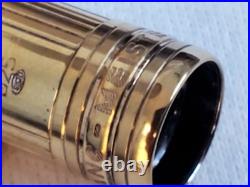 Montblanc Meisterstuck Classic 925 Sterling Silver Burgundy Rollerball Pen