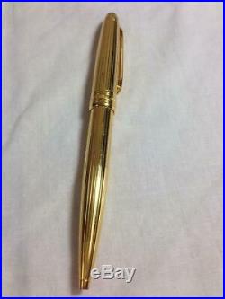 Montblanc Meisterstuck Classic Vermeil Gold. 925 Sterling Silver Ballpoint Pen