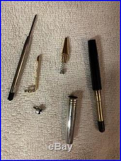 Montblanc Meisterstuck Doue Sterling Silver 925 Pinstripe Ballpoint Pen
