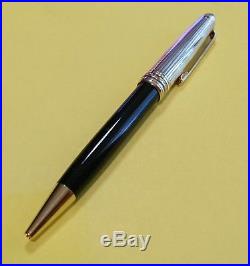 Montblanc Meisterstuck Doue Sterling Silver 925 Pinstripe Ballpoint Pen