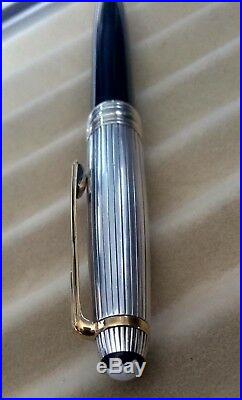 Montblanc Meisterstuck Doue sterling silver ballpoint pen Montblanc Meisterstuck Doue sterling silver ballpoint pen