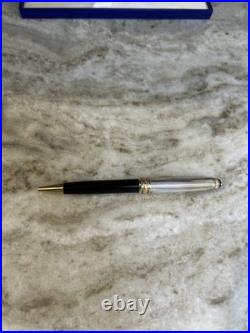 Montblanc Meisterstuck Silver 925 Stød Ballpoint Pen Germany Black METAL
