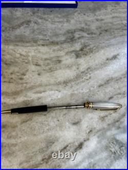 Montblanc Meisterstuck Silver 925 Stød Ballpoint Pen Germany Black METAL
