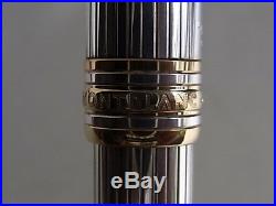 Montblanc Meisterstuck Solitaire 1448 Fountain Pen Sterling Silver 925