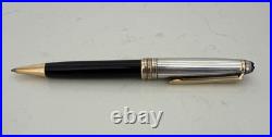 Montblanc Meisterstuck Solitaire 1641 Ballpoint Pen Sterling Silver 925