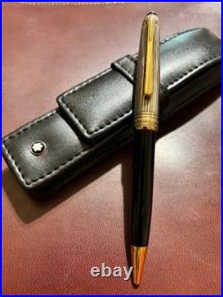 Montblanc Meisterstuck Solitaire 1641 Ballpoint Pen Sterling Silver 925