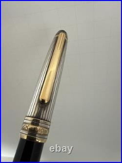 Montblanc Meisterstuck Solitaire 1641 Ballpoint Pen Sterling Silver 925