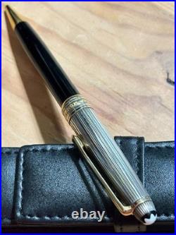 Montblanc Meisterstuck Solitaire 1641 Ballpoint Pen Sterling Silver 925