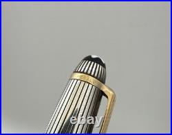 Montblanc Meisterstuck Solitaire 1641 Ballpoint Pen Sterling Silver 925