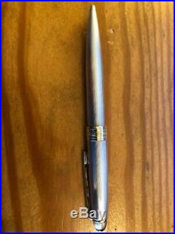 Montblanc Meisterstuck Solitaire 1646 Ball Point Pen Sterling Silver 925