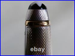 Montblanc Meisterstuck Solitaire 1646 Sterling Silver 925 Barley Ballpoint Pen