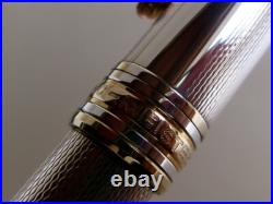 Montblanc Meisterstuck Solitaire 1646 Sterling Silver 925 Barley Ballpoint Pen Montblanc Meisterstuck Solitaire 1646 Sterling Silver 925 Barley Ballpoint Pen