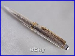 Montblanc Meisterstuck Solitaire 1646 Sterling Silver Ballpoint Pen W. Germany