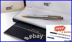 Montblanc Meisterstuck Solitaire? 1648 Sterling Silver 925 Pen # Ballpoint