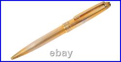 Montblanc Meisterstuck Solitaire 164V Vermeil Barley Ballpoint Pen Solid 925