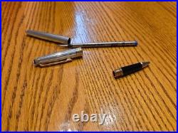Montblanc Meisterstück Solitaire Classique Sterling 925 Pinstripe Rollerball Pen