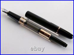 Montblanc Meisterstuck Solitaire Doue 1441 Fountain Pen Sterling Silver Cap Name