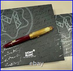 Montblanc Meisterstück Solitaire Doué 1462 Bordeaux Vermeil Fountain Pen M
