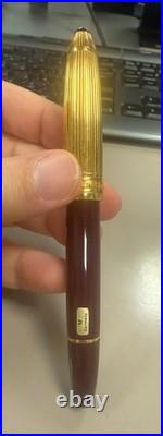 Montblanc Meisterstück Solitaire Doué 1462 Bordeaux Vermeil Fountain Pen M