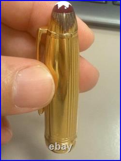 Montblanc Meisterstück Solitaire Doué 1462 Bordeaux Vermeil Fountain Pen M