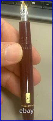 Montblanc Meisterstück Solitaire Doué 1462 Bordeaux Vermeil Fountain Pen M
