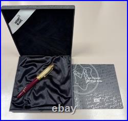 Montblanc Meisterstück Solitaire Doué 1462 Bordeaux Vermeil Fountain Pen M