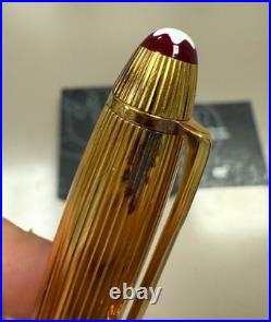 Montblanc Meisterstück Solitaire Doué 1462 Bordeaux Vermeil Fountain Pen M