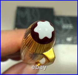 Montblanc Meisterstück Solitaire Doué 1462 Bordeaux Vermeil Fountain Pen M