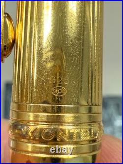 Montblanc Meisterstück Solitaire Doué 1462 Bordeaux Vermeil Fountain Pen M